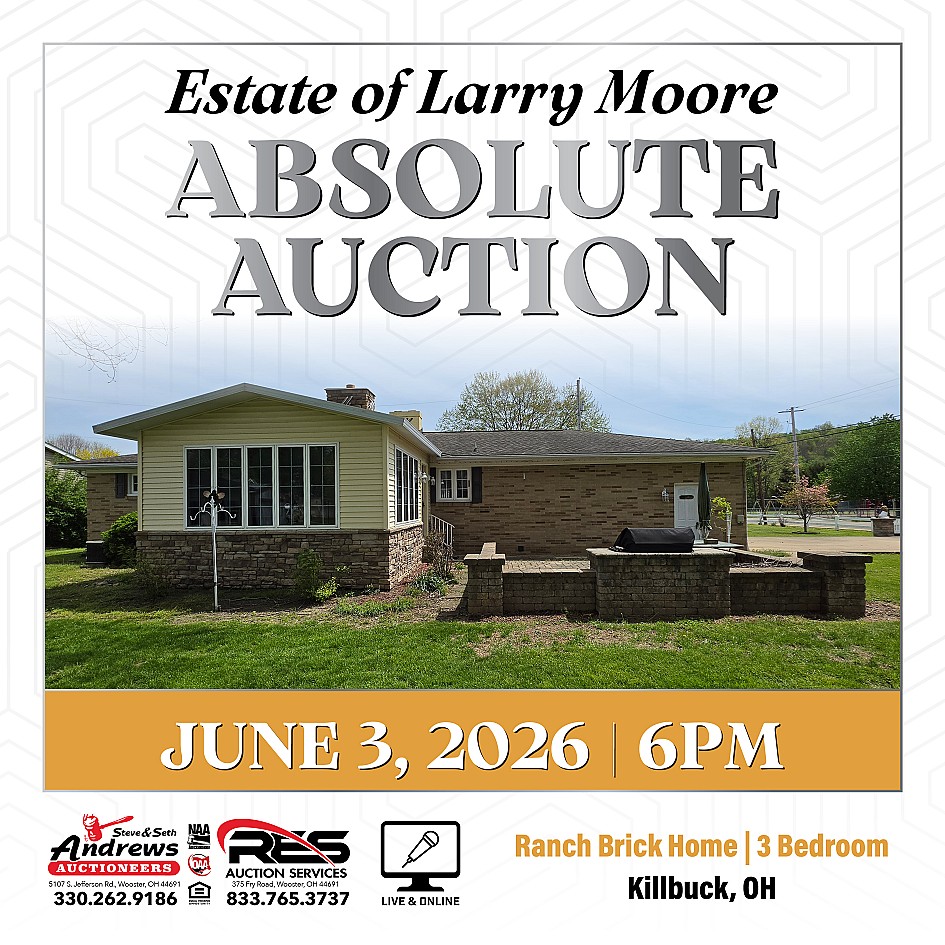 Larry Moore Estate of Larry Moore Absolute Real Estate Auction